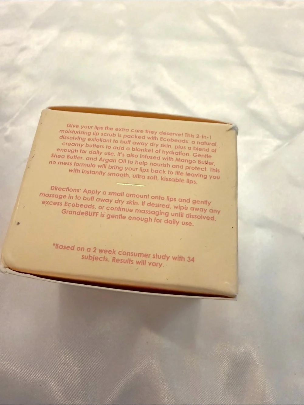 Grande Cosmetics GrandePOUT Plumping Lip Mask 15g STRAWBERRIES & CREAM New